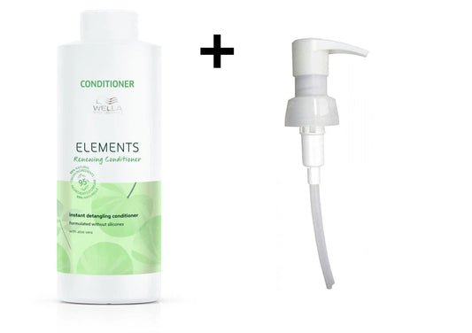 Wella Professionals Elements Conditioner 1000ml / 1 Litre with Pump FREE