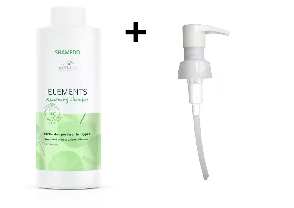 Wella Professionals Elements Conditioner 1000ml / 1 Litre with Pump FREE