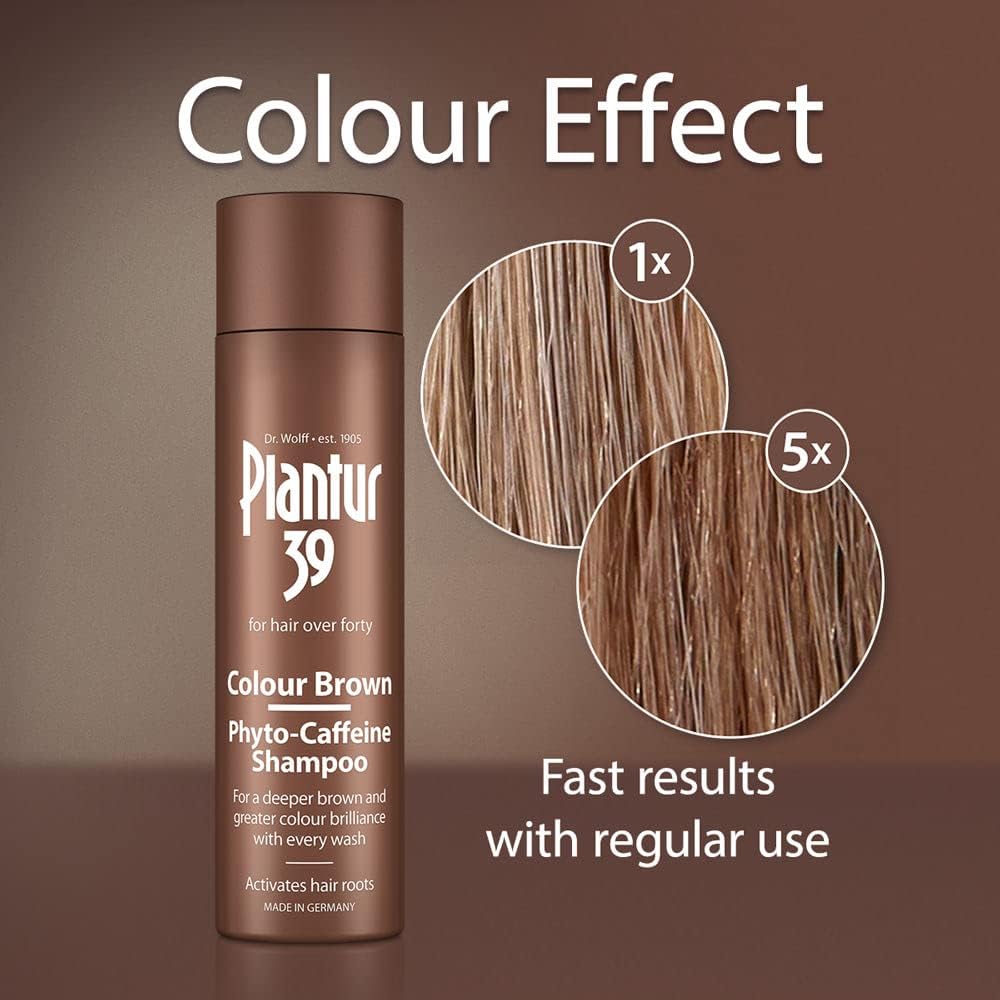 Plantur 39 Color Brown Phyto-Caffeine Shampoo 250ml