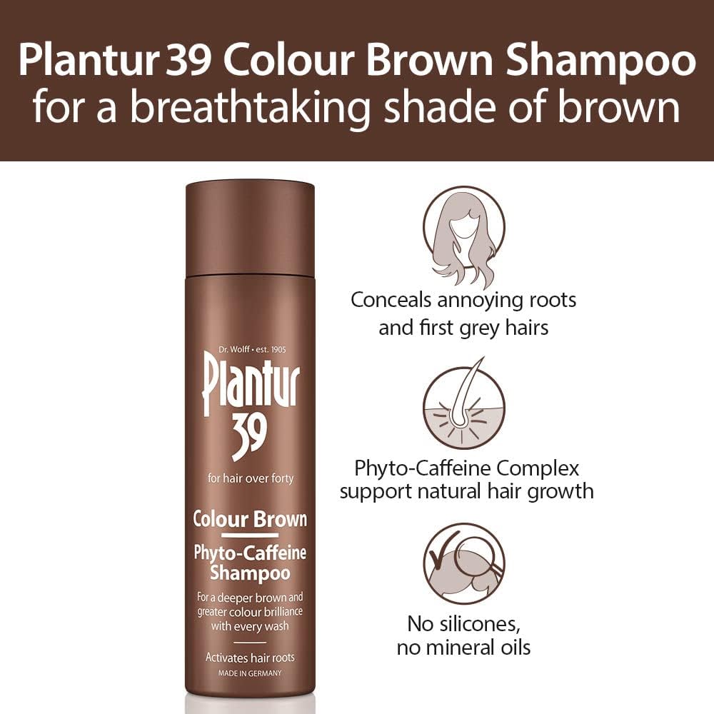 Plantur 39 Color Brown Phyto-Caffeine Shampoo 250ml