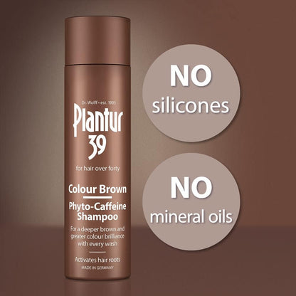 Plantur 39 Color Brown Phyto - Caffeine Shampoo 250ml - Zenvayhair