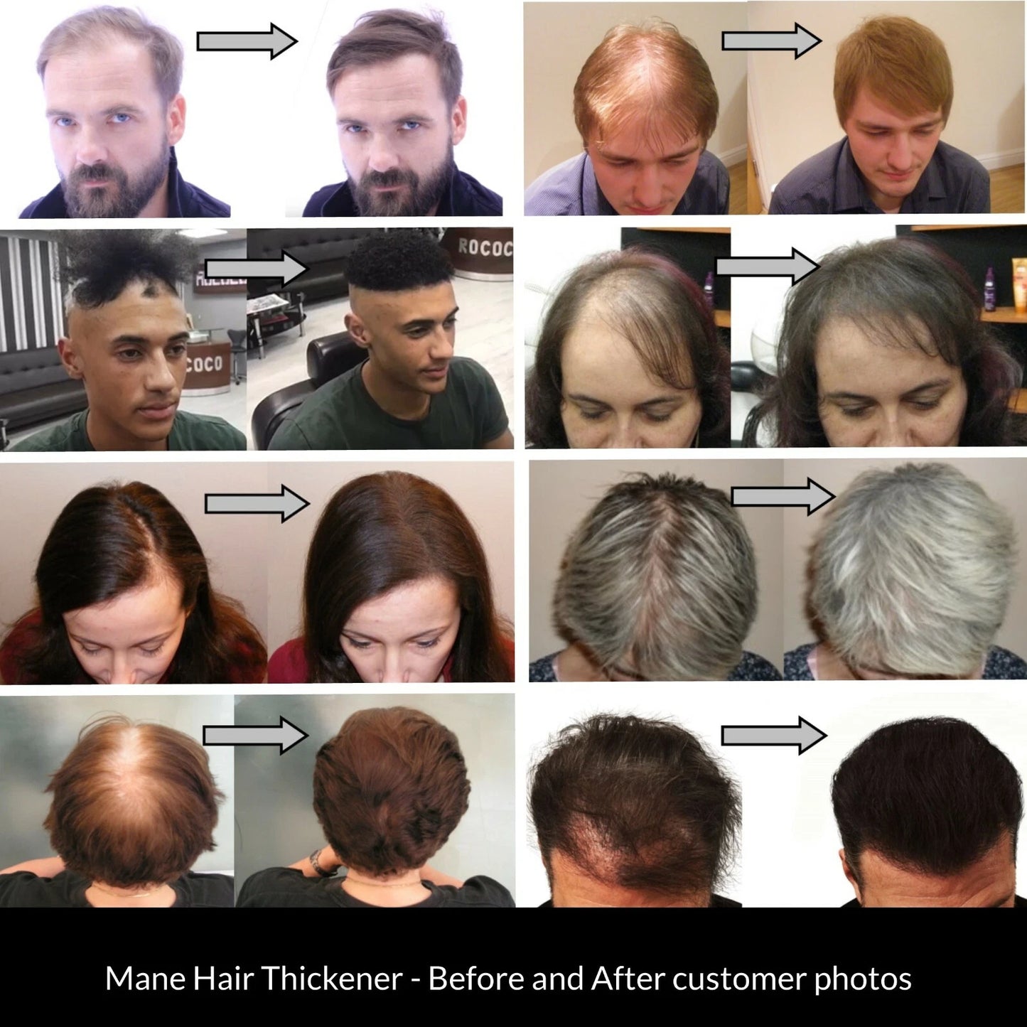 Mane Hair Thickening Spray with Shine – Instantly Thicker, Natural-Looking Hair with Seal & Control 200ml - **SPECIAL OFFER**