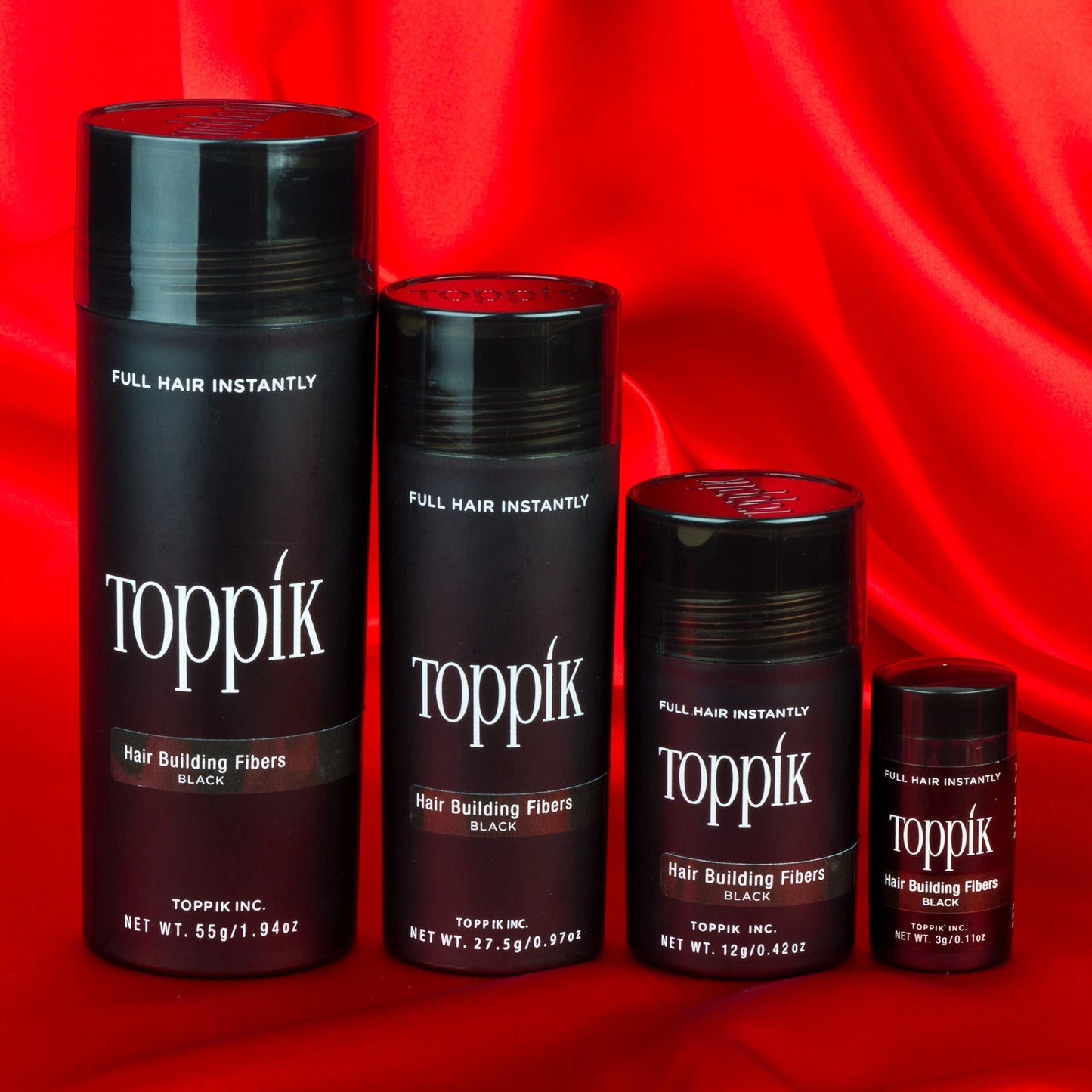Toppik Hair Thickening Fibres – Instant Hair Volume Solution for Men & Women | All Sizes & Colours Available | Natural Keratin Formula